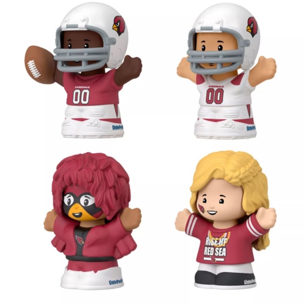 Arizona Cardinals NFL Fisher Price Little People Collector Set - NIB - Picture 3 of 16